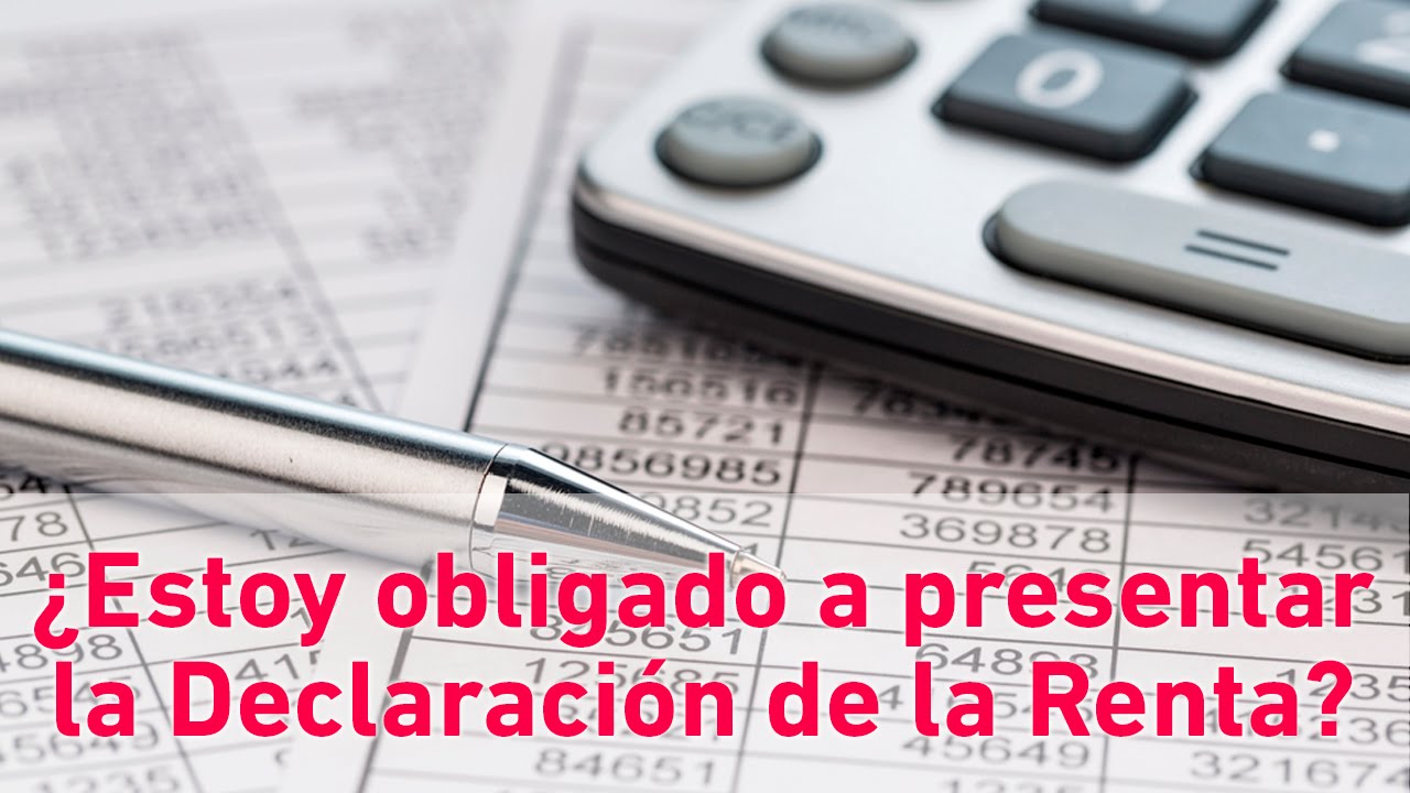 Aviso de Hacienda para las personas obligadas a hacer la declaración de ...